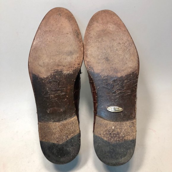 Daniele Ferradini Genuine Crocodile Loafers - Picture 8 of 10